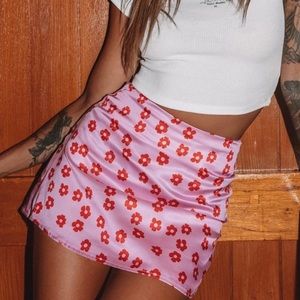 Princess Polly new with tags pink mini skirt